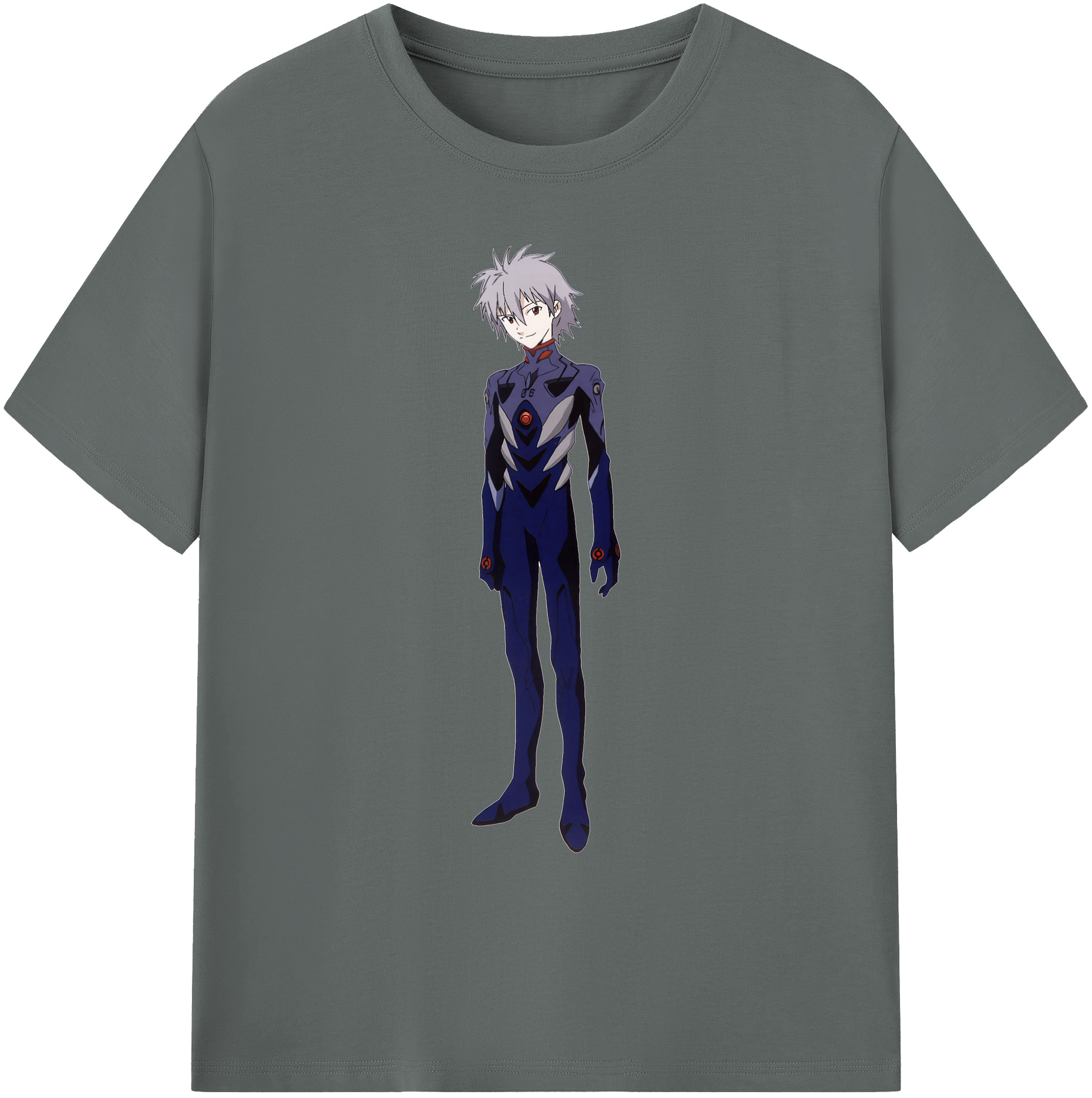 （画像用） EVA 新世紀エヴァンゲリオン 綿100％ メンズ半袖Tシャツ｜肌触りやわらか＆通気性